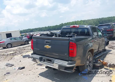 2016 Chevrolet Colorado Lt из США, поврежденный, VIN 1GCGSCE37G1312883